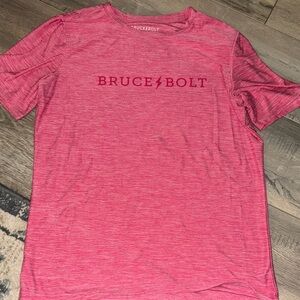 BRUCE BOLT Kids Short Sleeve Tee - Pink